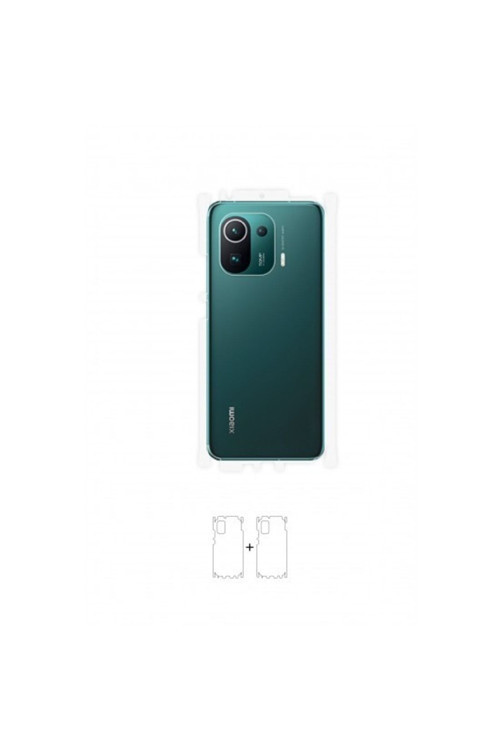 Xiaomi Mi 11 Pro Arka Yan Koruyucu Darbe Emici Poliüretan Film Amerika Üretimi