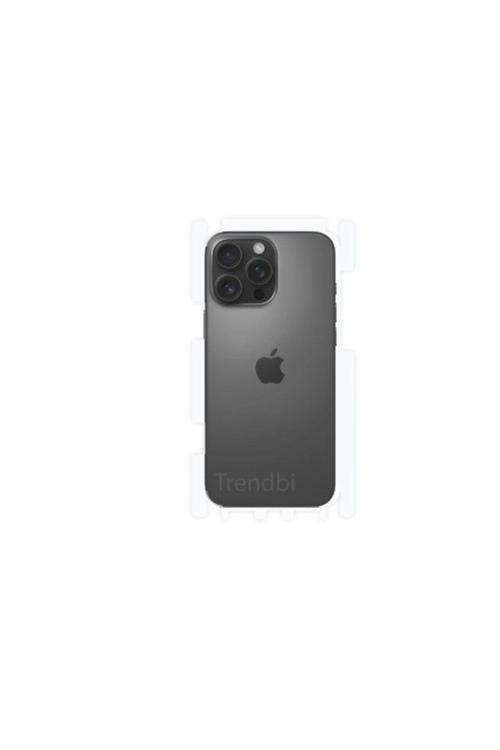 iPhone 16 Pro Max Arka Yan Koruyucu Darbe Emici Poliüretan Film