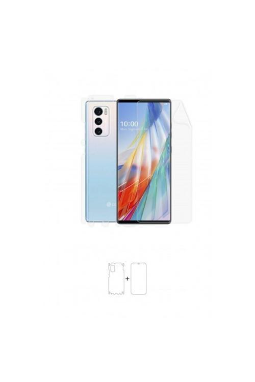 Lg Wing 360 ° Full Body Ekran Koruyucu Kaplama Ön Arka Yan Darbe Emici Poliüretan Film
