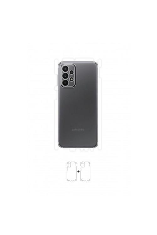 Samsung Galaxy A23 Arka Yan Koruyucu Darbe Emici Poliüretan Film Amerika Üretimi