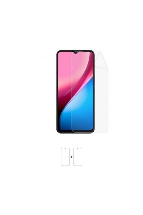 Infinix Hot 10i Ekran Koruyucu Kaplama Darbe Emici Poliüretan Film Amerika Üretimi