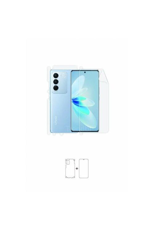 Vivo V27 5G Full Body 360 Derece Kaplama Ön Arka ve Yanlar Kaplayan Poliüretan Film