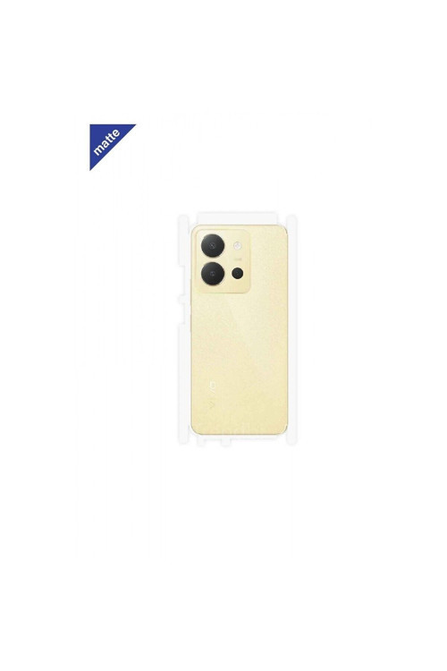 Vivo Y36 Mat Arka ve Yan Kaplama Koruyucu Film
