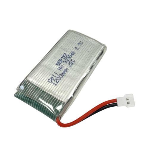 923048 3.7V 1200mAh 25C Li-Polymer Pil - Soketli