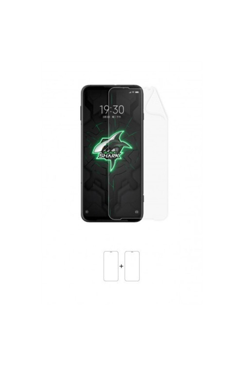 Xiaomi Black Shark 3 Ekran Koruyucu Kaplama Darbe Emici Poliüretan Film Amerika Üretimi