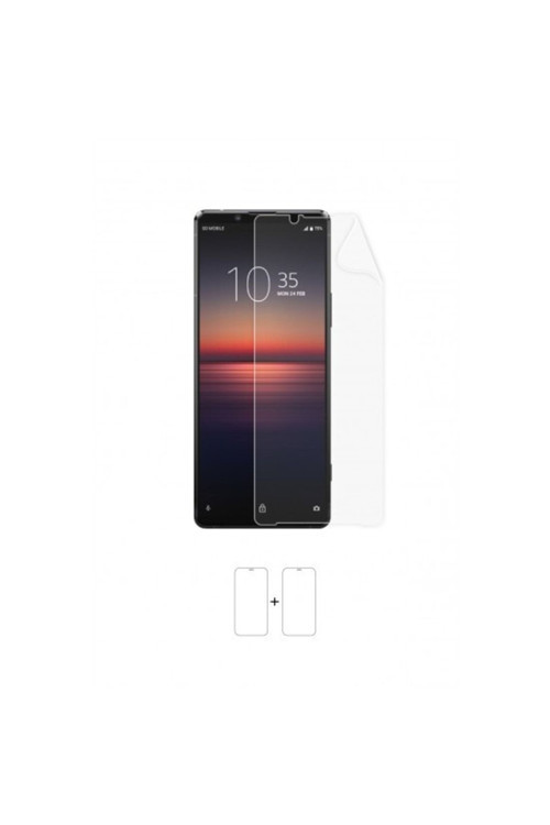 Sony Xperia 1 Iı Ekran Koruyucu Kaplama Darbe Emici Poliüretan Film Amerika Üretimi