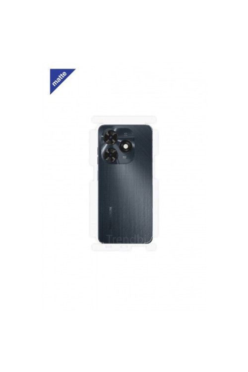 Tecno Spark 20C Mat Arka Yan Koruyucu Darbe Emici Poliüretan Film Amerika Üretimi