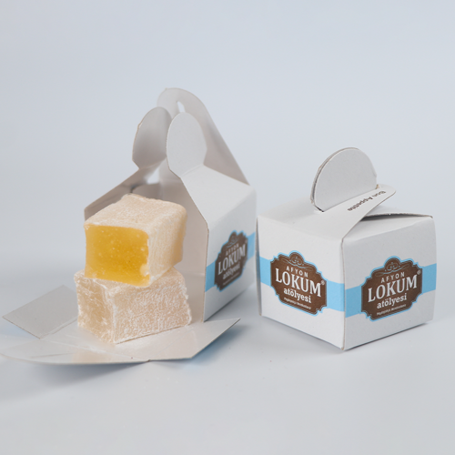 Sade Dökme Lokum 300g (10 Adet Tekli Kutu İçerisinde)
