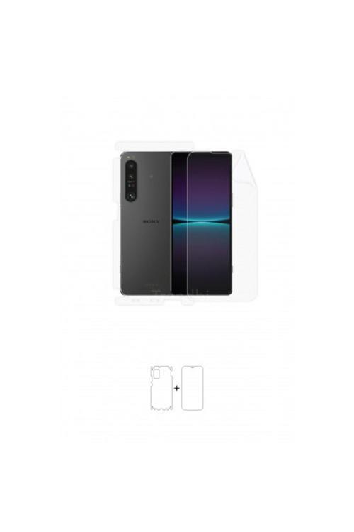 Sony Xperia 1 VI Ön, Arka ve Yan 360 Derece Tam Kaplama Poliüretan Film