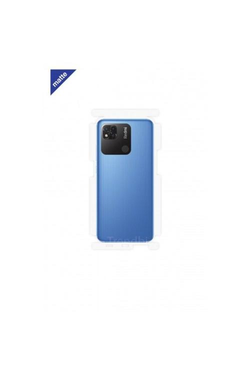 Xiaomi Redmi 10A Mat Arka Yan Koruyucu Darbe Emici Poliüretan Film Amerika Üretimi