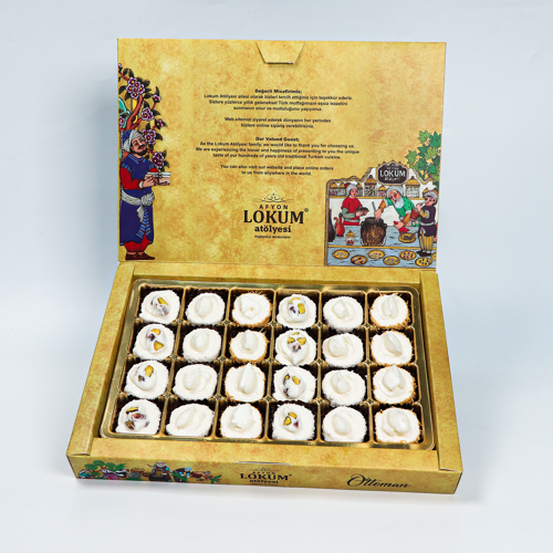 Kaymaklı Karışık Lokum  500g