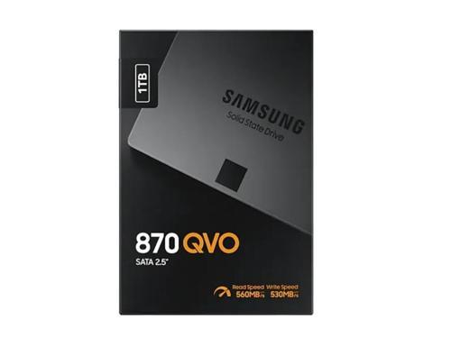 870 QVO MZ-77Q1T0BW 1TB 560/530MB/s 2.5″ SATA 3 SSD Disk (Samsung Resmi Dist.Garanti)