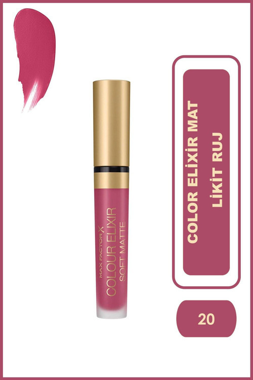Likit Mat Ruj Color Elixir Matte 020 Blushing Peony