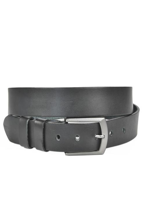 Erkek Siyah %100 Hakiki Deri Kot Kemeri 4 cm Orjinal Deri Spor Kemer 2402621