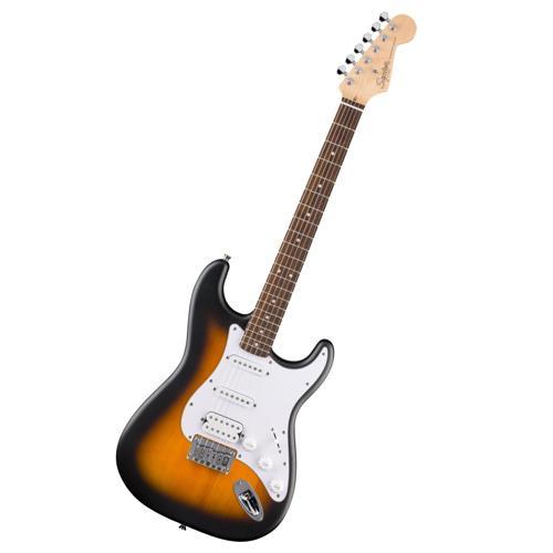Debut Stratocaster HSS Sabit Köprü Laurel  Klavye 2 Ton Sunburst Elektro Gitar