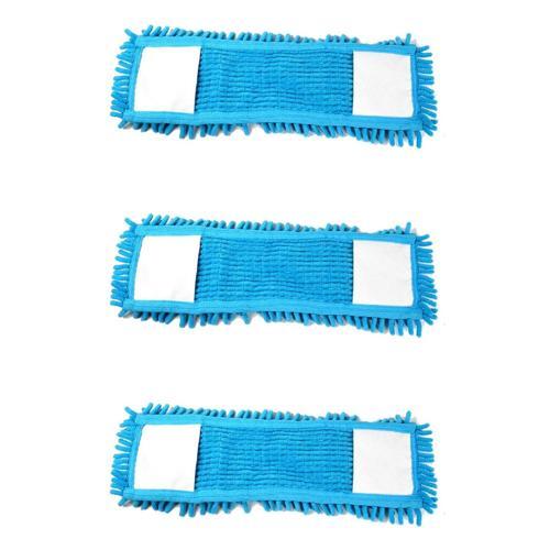 Mikrofiber Islak Kuru Nemli Makarna Şönil Palet Tablet Mop Yedeği - 80 Cm. - 3 Adet