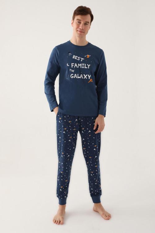 3177 Best Kids The Galaxy Erkek Uzun Kol Pijama Takım