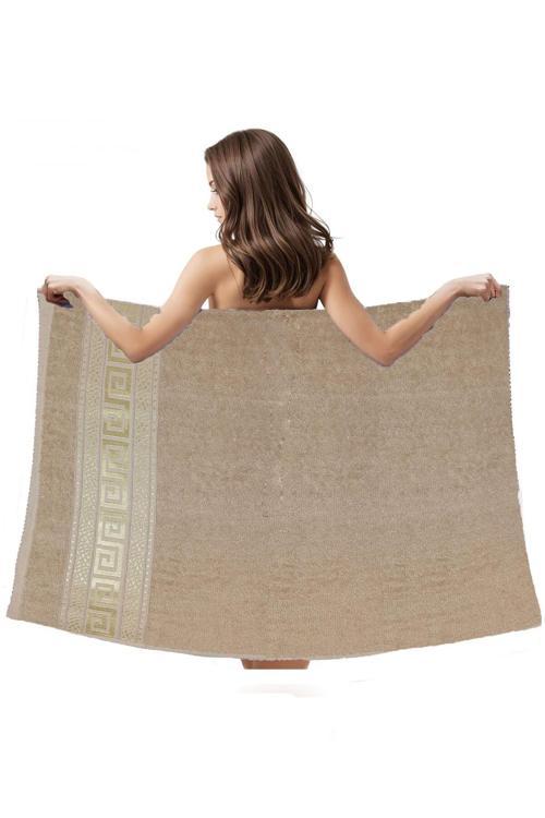 %100 Pamuk Unisex Banyo Hamam Havlusu Myra 70x140 cm