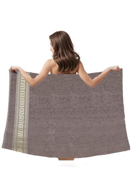 %100 Pamuk Unisex Banyo Hamam Havlusu Myra 70x140 cm