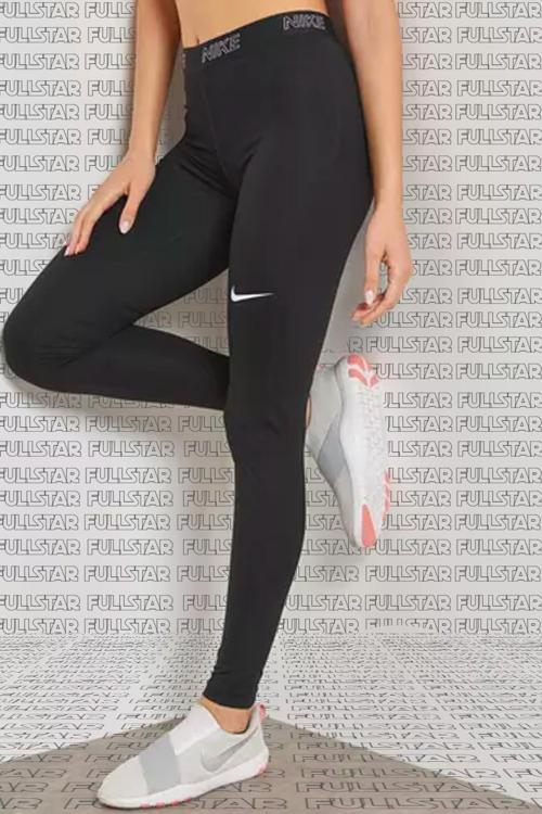 Dri Fit Victory Baselayer Black Leggings Toparlayıcı Kadın Taytı Siyah