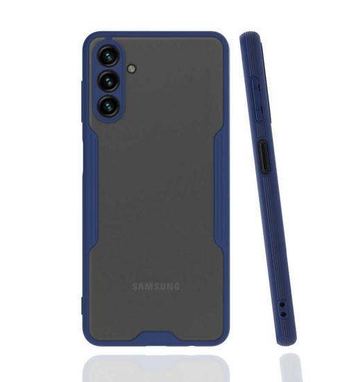 Galaxy A13 Kılıf Kamera Korumalı Arkası Şeffaf Silikon