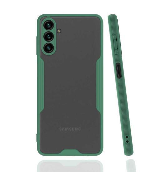 Galaxy A13 Kılıf Kamera Korumalı Arkası Şeffaf Silikon