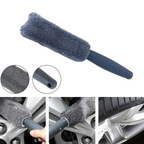 Büro Ev Ofis Arabası Bakımı için Araç Dışı Jant Temizleme Oto Mikrofiber Fırça