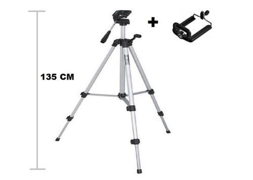 Büro Ev Ofis Arabası için Araç İçi 105CM Tripod Kamera Ayağı Oto Telefon Tutucu