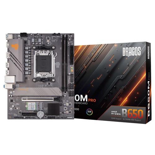B650M Gaming Pro D5 Wi-Fİ,BT,M2 DDR5 6800MHz Usb 3.2 Hdmi Dp Ses 2.5 G.Lan AM5 mATX Anakart