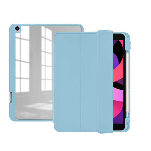 İpad Pro 10.5 (7.Nesil) / iPad 10.2 (8.Nesil) Kılıf Nort Arkası Şeffaf Standlı Kılıf