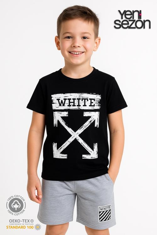 Pamuklu Unisex Çocuk Kapri Takımı (Cepli & Kordonlu, 3-12 Yaş) TRL-56
