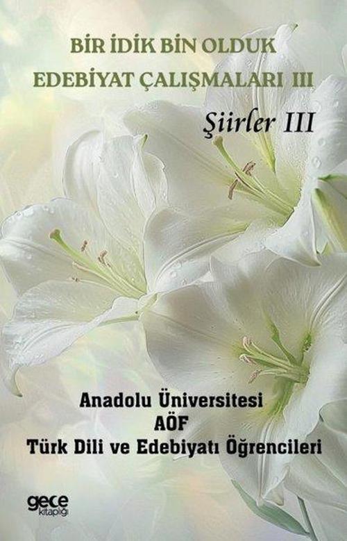 Bir İdik Bin Olduk - Edebiyat Çalışmaları 3 - Şiirler 3