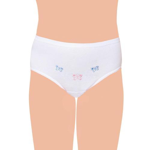12 li Paket Tutku Kız Çocuk Külot İnce Lastik Pamuklu 821