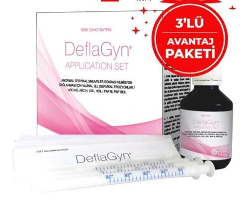 DeflaGyn Vajinal Jel 3'lü Avantaj Paketi