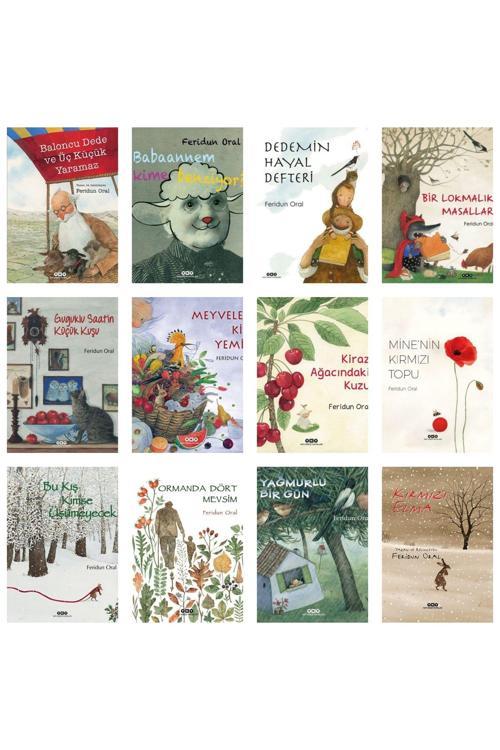 Feridun Oral 3-8 Yaş 12li Çocuk Kitapları
