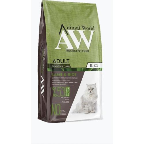 Kuzu Etli Pirinçli Yetişkin Kedi Maması 15 kg