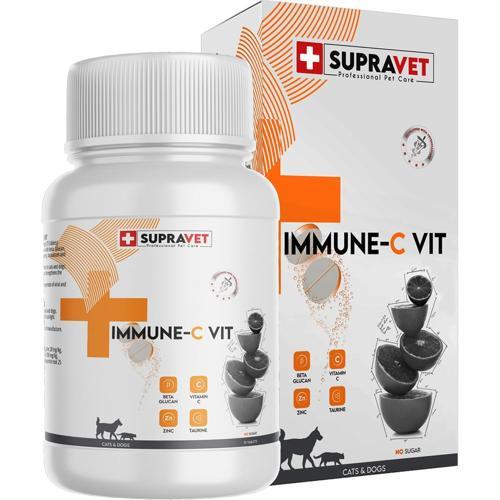 Immune C Kedi ve Köpekler Için Tablet + Yavru Köpekler Için Vitamin Malt Macun 30 gr
