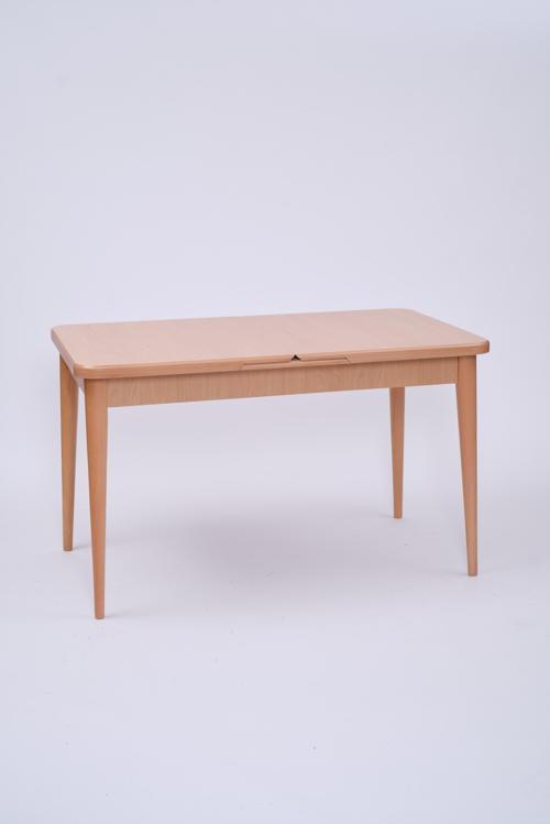 Kayın Boyalı Mdf Mutfak Masası 80x130