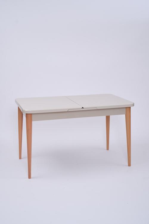 Kum Beji Boyalı Mdf Mutfak Masası 80x130