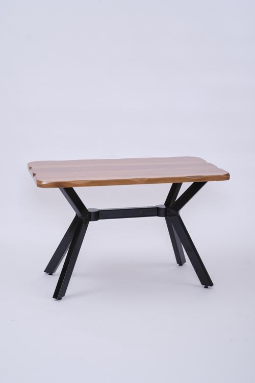 Kütük MDF Boyalı Lak Panel Mutfak Masası 70x120