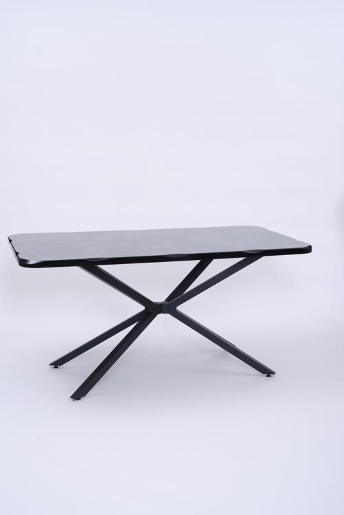 Kütük MDF Boyalı Lak Panel Mutfak Yemek Masası 90x160