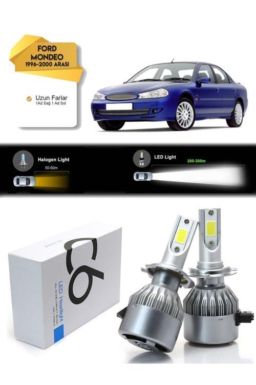 Ford Mondeo Uzun Far Led Xenon Şimşek Etkili 1996-2000 Arası Uyumlu
