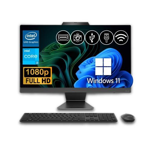 i3-1215U 24GB DDR5 256GB M.2 SSD A3402WVAK-I38256B0D ATL31  23.8" W11Pro  All In One Bilgisayar