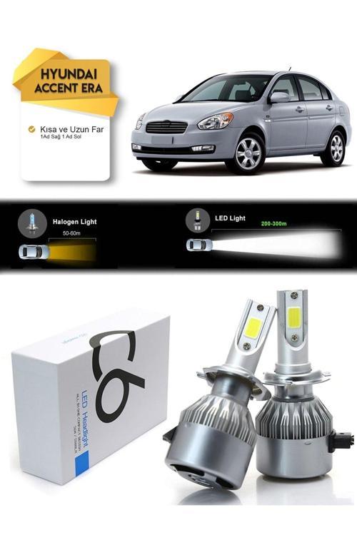 Hyundai Accent Era Sis Farı Şimşek Etkili Led Xenon
