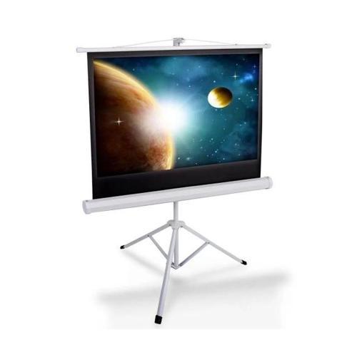 Tripod Standı 40-İnç Projektör Perdesi Beyaz