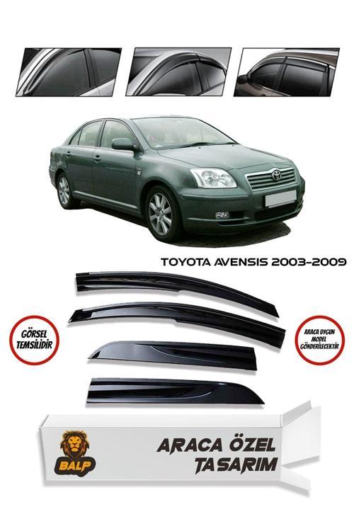 Toyota Avensis Cam Rüzgarlığı 4'Lü 2003-2009 Arası Uyumlu