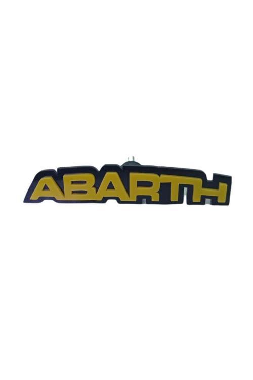 Panjur Arması Abarth Sarı Panjur Arması Panjur Logosu Etiket