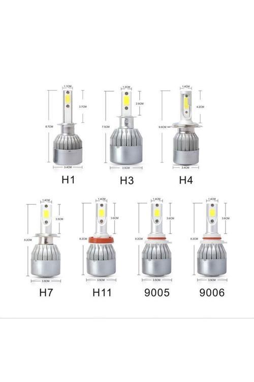 Peugeot 301 Uzun Far Kısa Far Sis Farı Şimşek Etkili Led Xenon