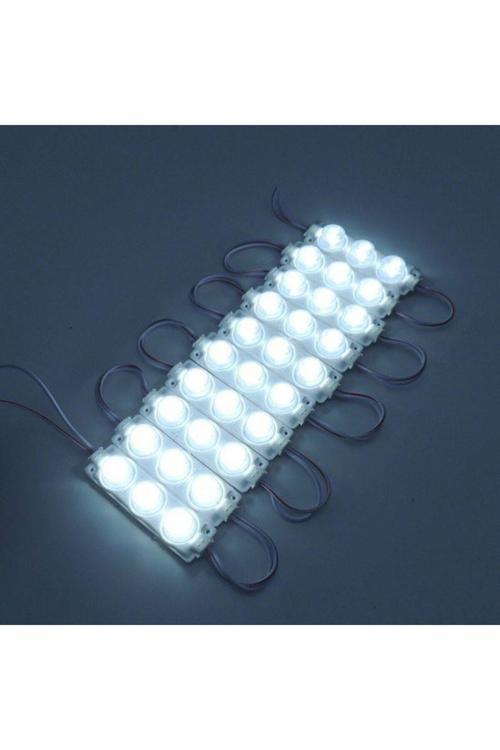 Modül 3 Led 3W Kablolu Parmak Led 5 Adet Beyaz Işık