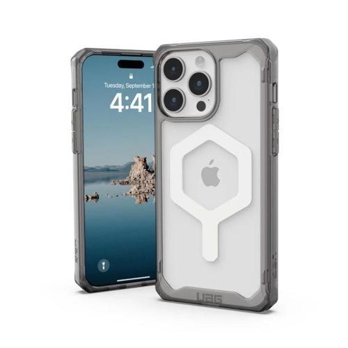UAG Plyo MagSafe iPhone 15 Pro Max Kılıfı Plyo - Ash/White